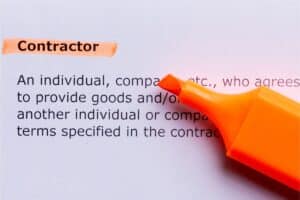 offer health insurance to contractors? what is a contractor?